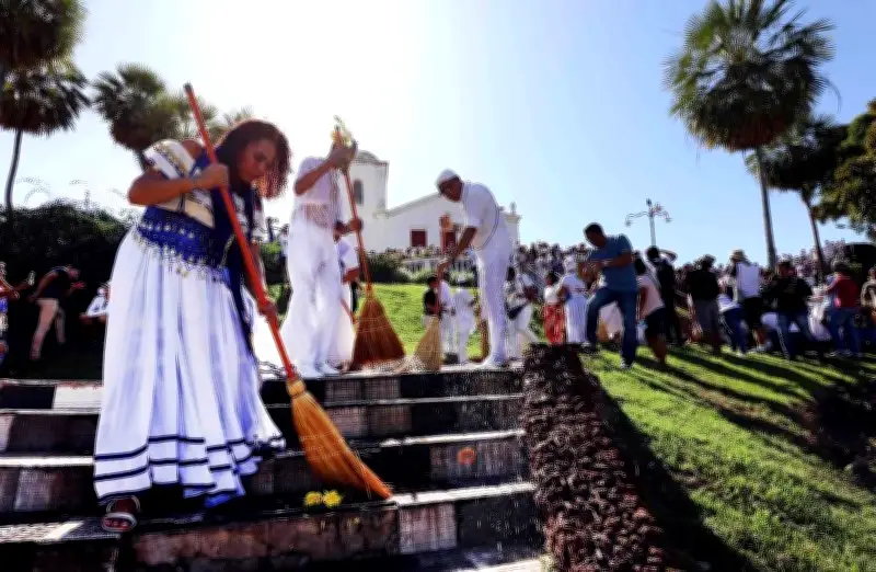 10ª Lavagem das Escadarias da Igreja do Rosário em Cuiabá