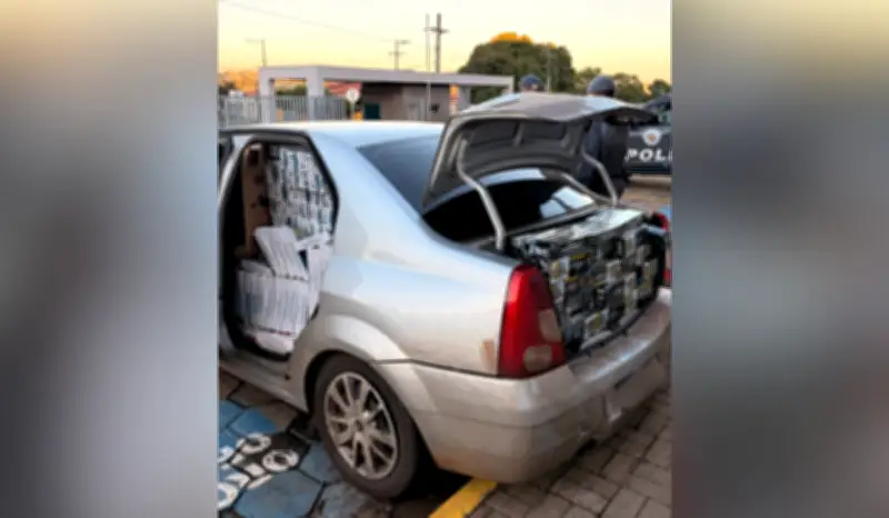 15 mil maços de cigarros contrabandeados apreendidos em rodovia SP-270