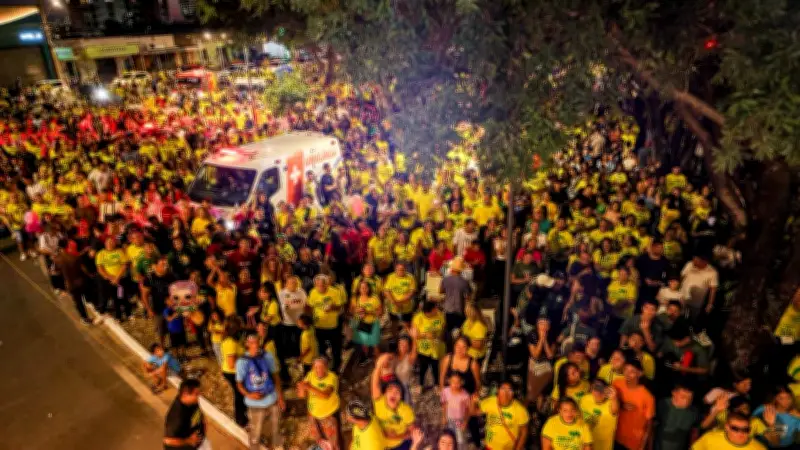 25ª Marcha para Jesus reúne multidão em Teresina no feriado de Corpus Christi