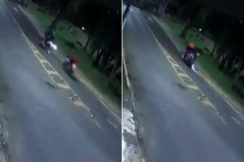 Acidente de moto em Registro deixa três feridos; mulher tem traumatismo craniano