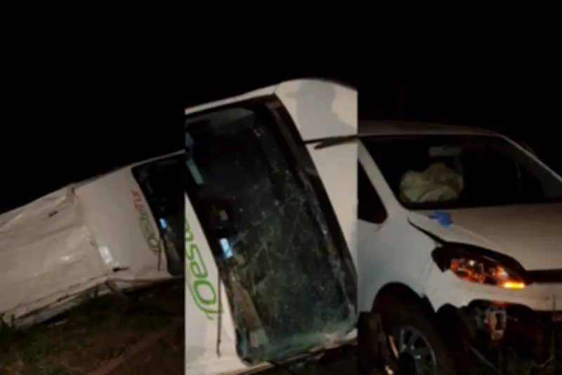 Acidente na BR-163 em Lucas do Rio Verde deixa 13 feridos