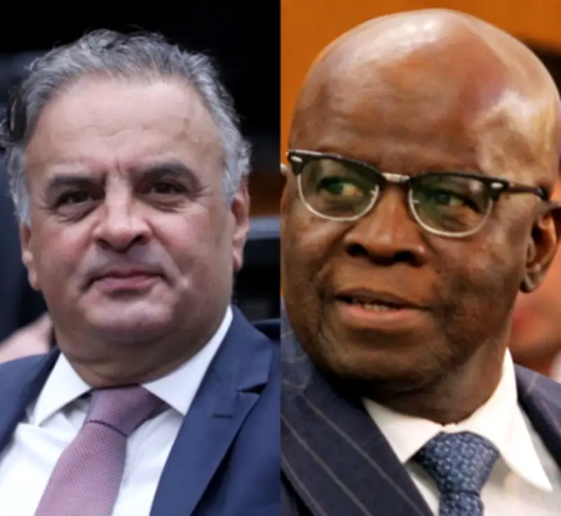 Aécio Neves e Joaquim Barbosa discutem aliança para 2026