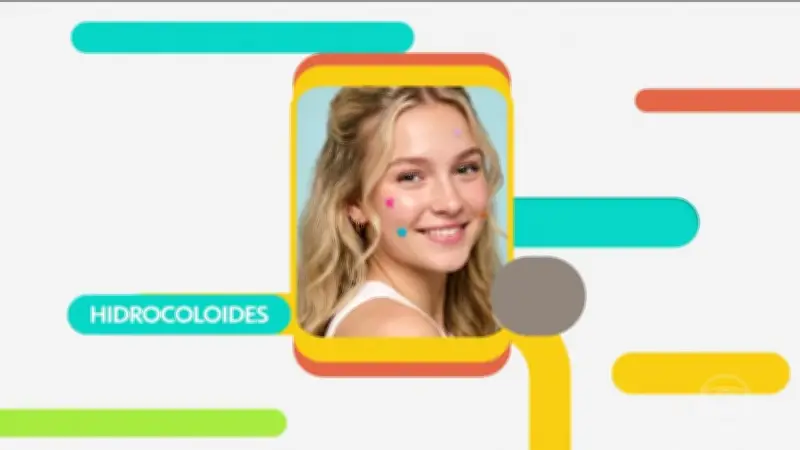 Adesivos coloridos para espinha viralizam: médica explica quando usar