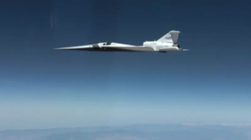 Aeronave X-59 da NASA quebra barreira do som em voo supersônico silencioso