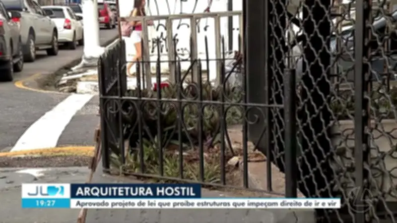 Alepa aprova lei que proíbe arquitetura hostil em espaços públicos do Pará