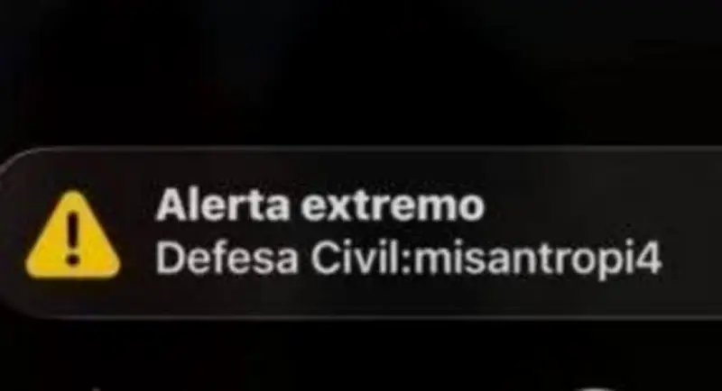 Alerta Extremo: entenda categoria de risco iminente à vida