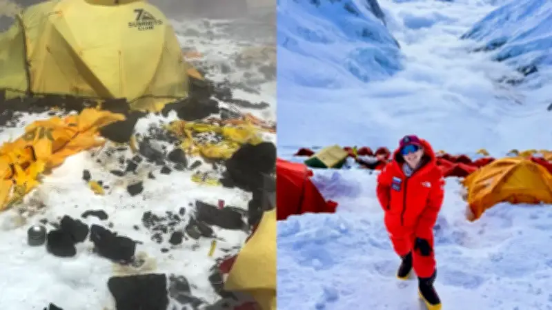 Alpinista flagra lixo acumulado no Everest e reacende debate sobre superlotação