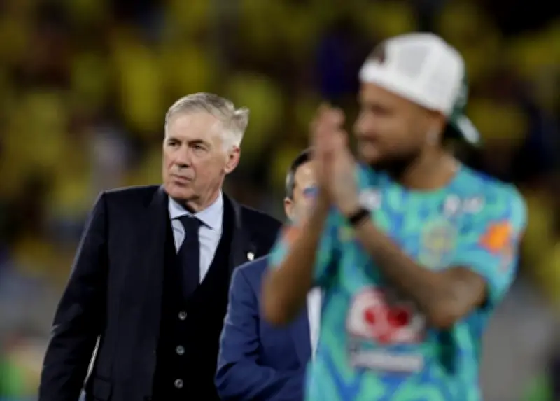 Ancelotti impõe três condições para convocar Neymar à Copa