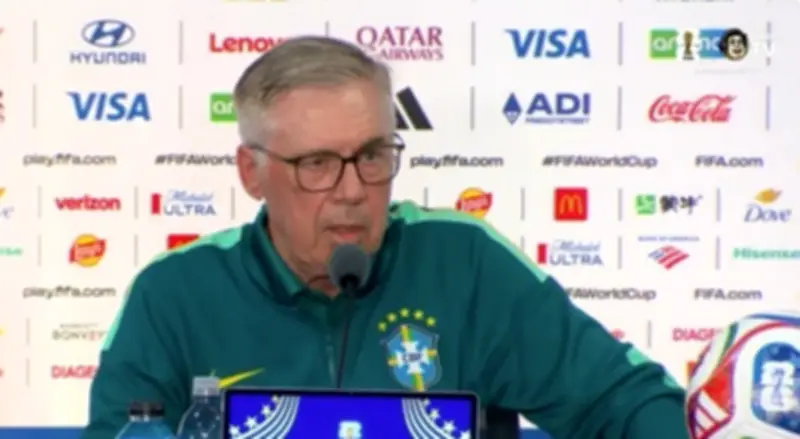 Ancelotti projeta duelo do Brasil contra o Japão na Copa: 'Estamos preparados'