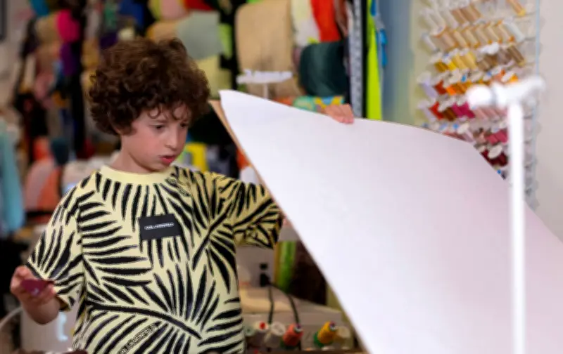 Aos 10 anos, Max Alexander é o estilista mais jovem do mundo