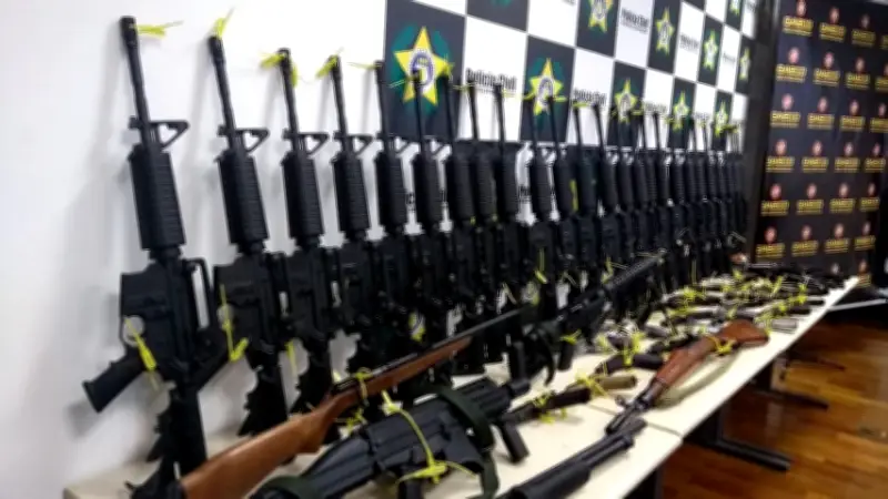 Apreensão de fuzis no RJ: 5 áreas concentram mais da metade dos casos
