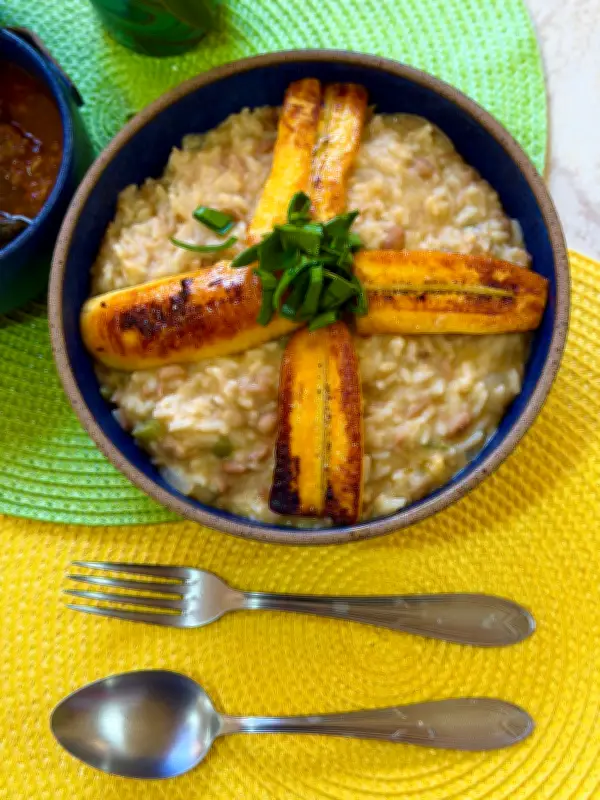 Arroz de feijão cremoso com leite de coco: receita completa
