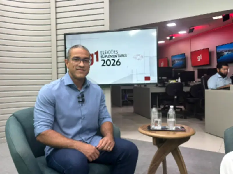 Arthur Henrique, do PL, propõe gabinete no HGR em sabatina do g1