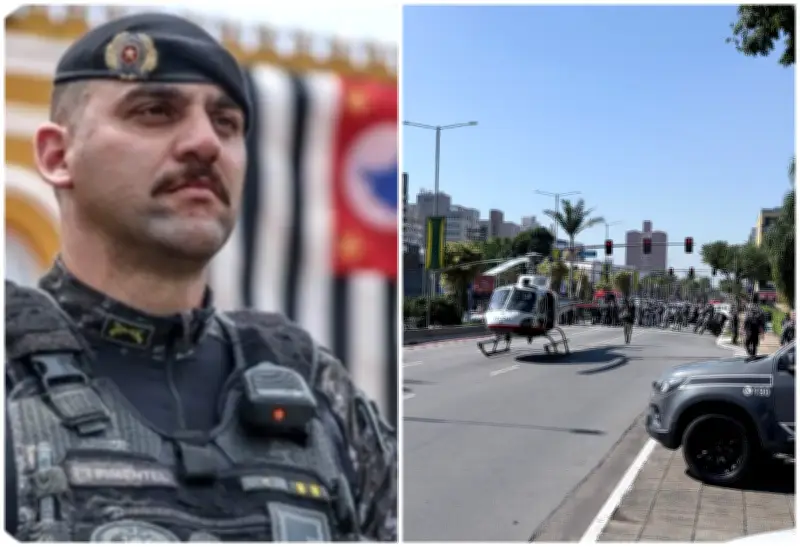 Atentado contra tenente da Rota: câmeras revelam ação articulada com veículos de apoio