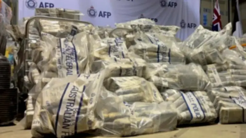 Austrália apreende recorde de 2,7 toneladas de cocaína em Sydney