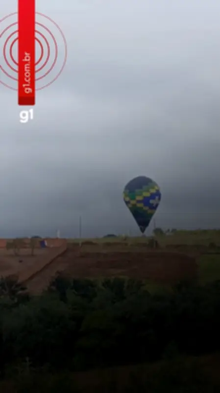 Balões de competição fazem pouso fora de rota em Boituva