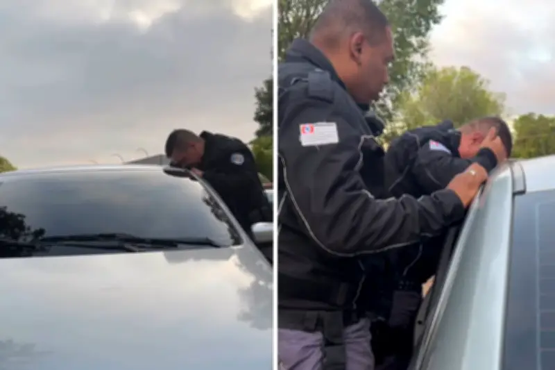 Bebê de seis meses é resgatado por policiais após ficar preso em carro em SP