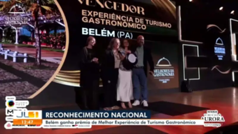 Belém é eleita Melhor Experiência de Turismo Gastronômico do Brasil em 2026