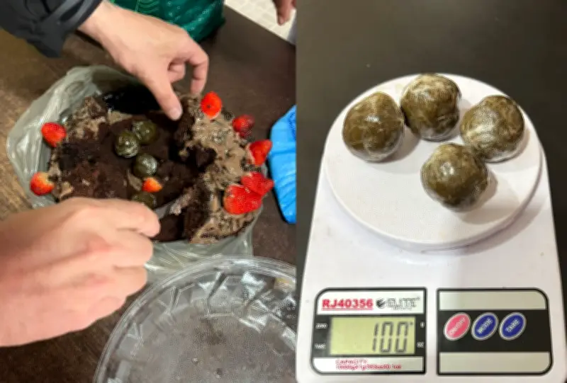 Bolo com maconha é apreendido em presídio de MS durante visita