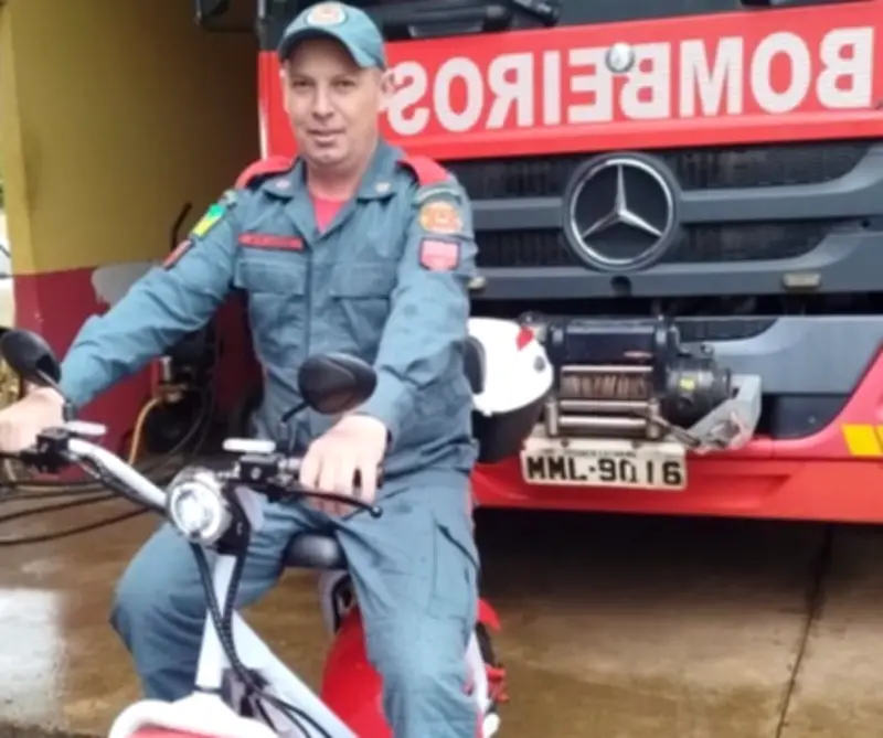 Bombeiro comunitário morto a facadas em Palma Sola após briga com atual da ex