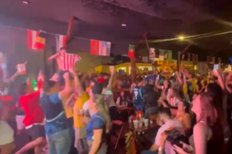 Brasiguaios celebram gols do Paraguai contra a Alemanha na Copa 2026