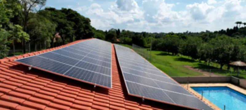 Brasil cai para 5º maior mercado solar do mundo em 2025