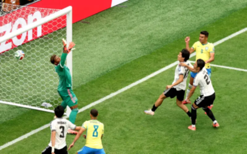 Brasil faz 24 cruzamentos contra Japão e empata de cabeça na Copa 2026
