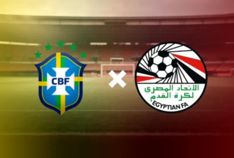 Brasil x Egito: amistoso ao vivo na TV; horário e escalações