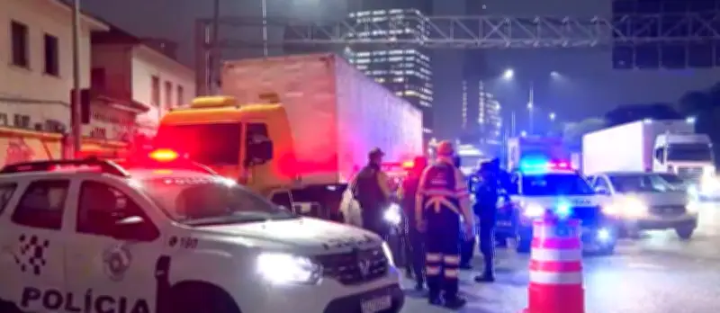Briga de trânsito na Marginal Pinheiros termina em homicídio