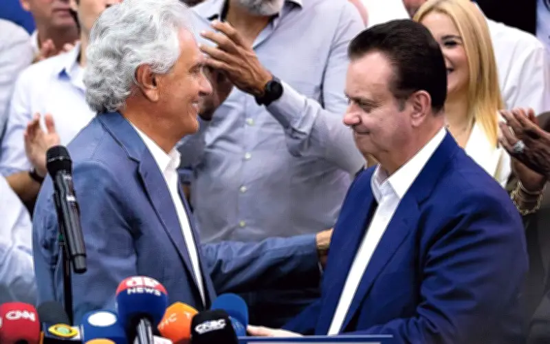 Caiado anuncia Kassab como vice em chapa do PSD à Presidência