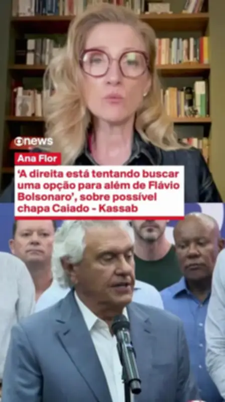 Caiado e Kassab: chapa puro-sangue do PSD para 2026