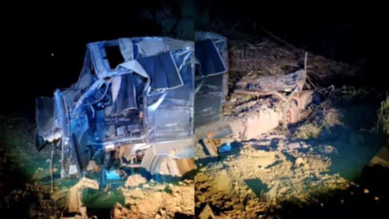 Caminhoneiro morre em acidente na PI-247, em Uruçuí (PI)