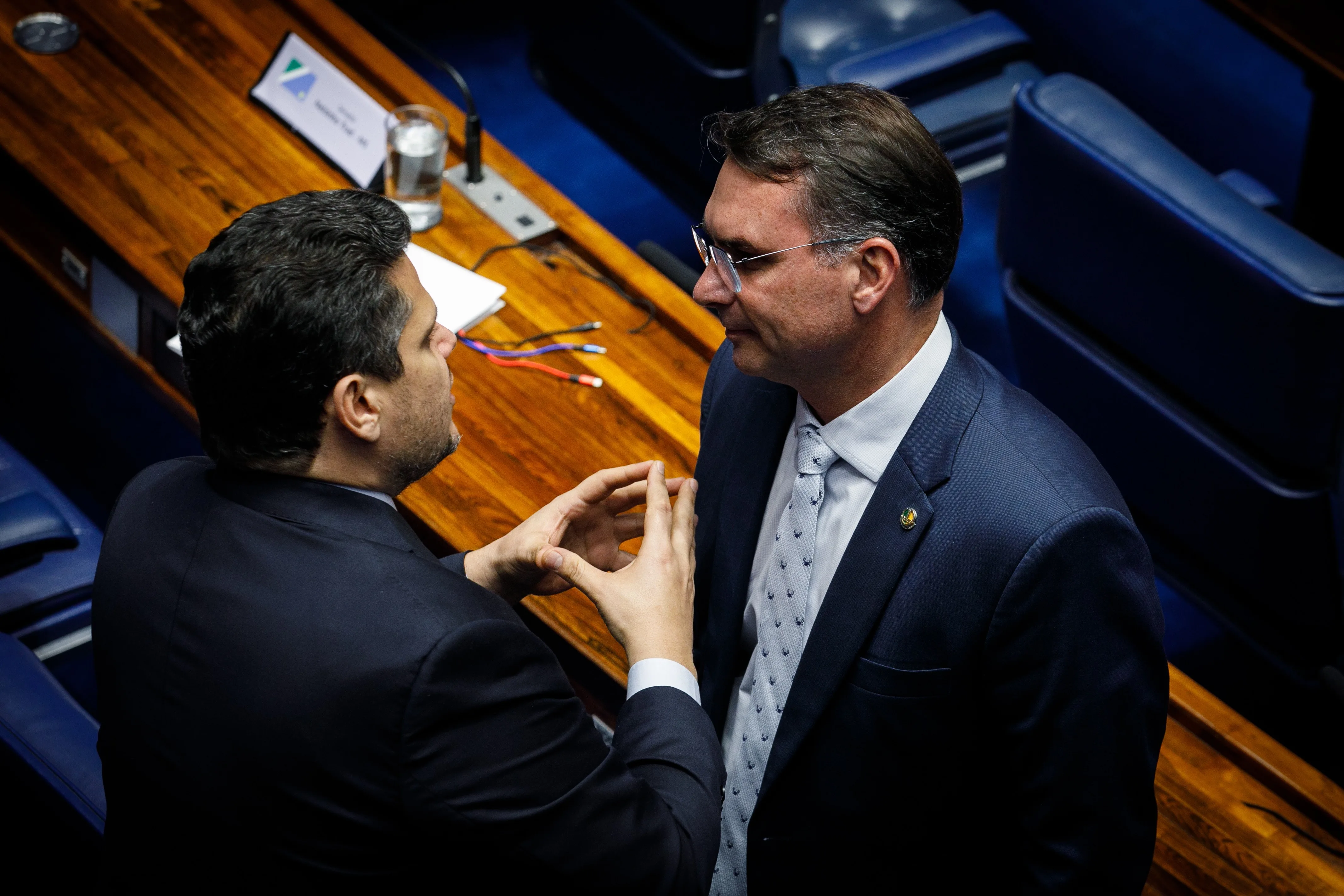 Articulação de Alcolumbre e Flávio Bolsonaro derruba indicação de Messias ao STF