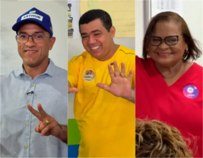 Candidatos ao governo de Roraima votam na eleição suplementar em Boa Vista