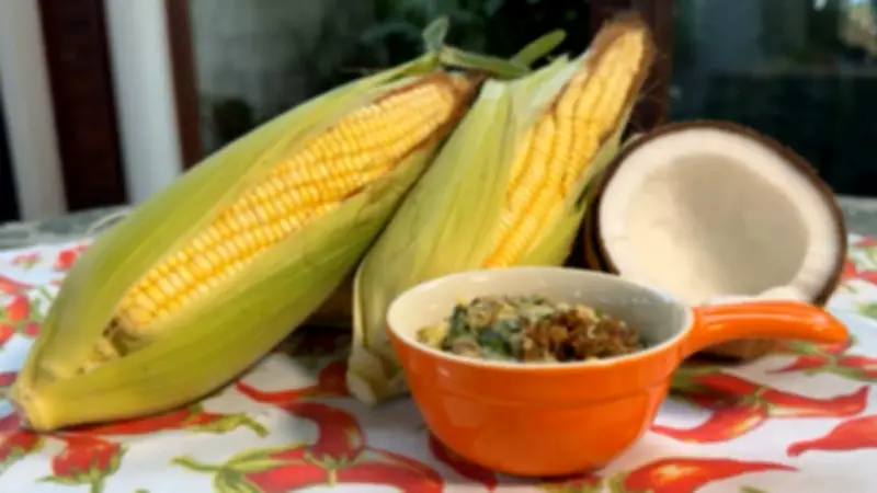 Canjica salgada com carne de sol e bacon: receita junina prática