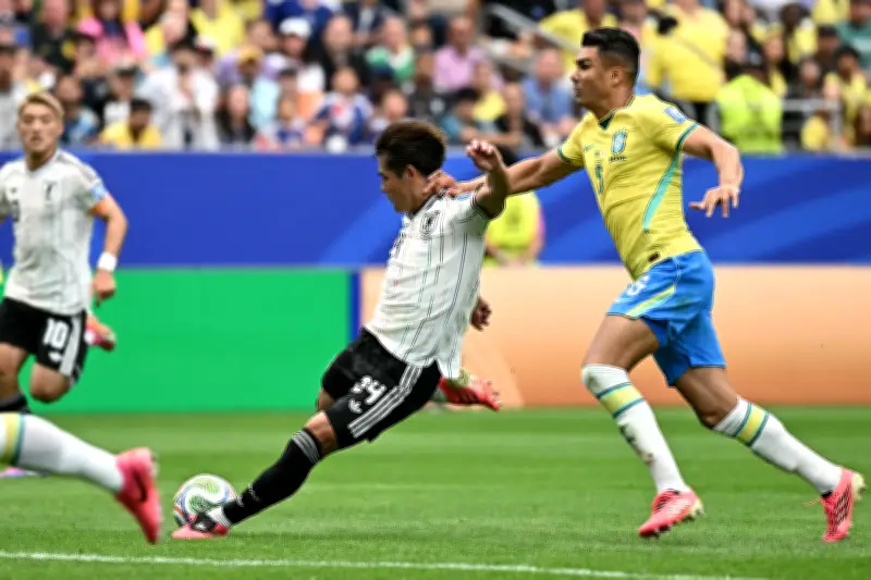 Casemiro marca 10º gol pela seleção e empata contra Japão na Copa 2026