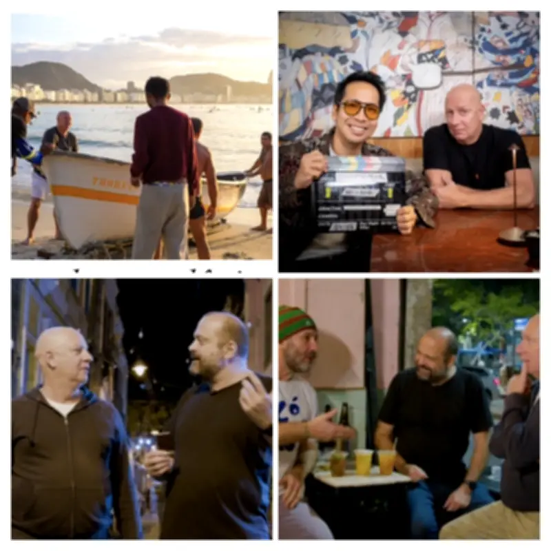 Chef americano Charles Webb grava série gastronômica no Rio