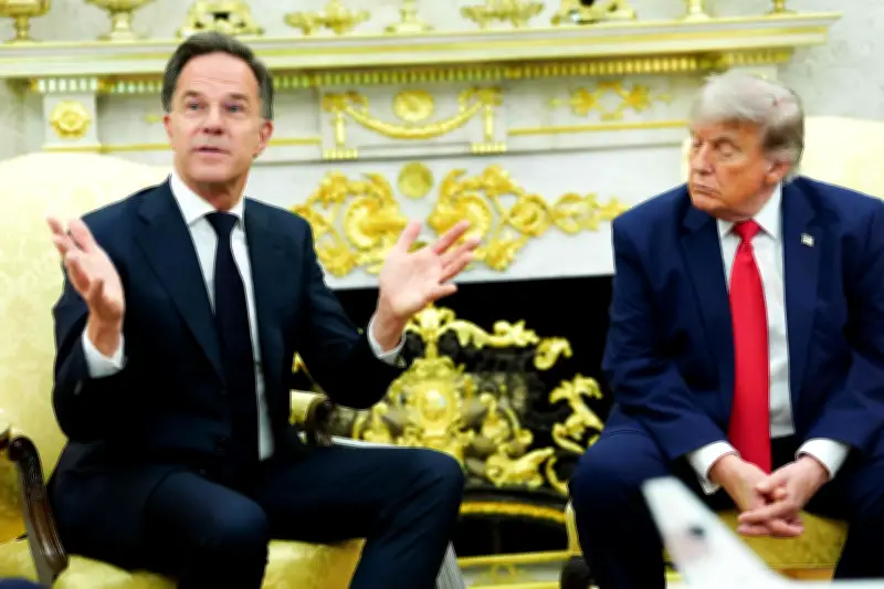 Chefe da Otan usa elogios para amenizar tensões com Trump