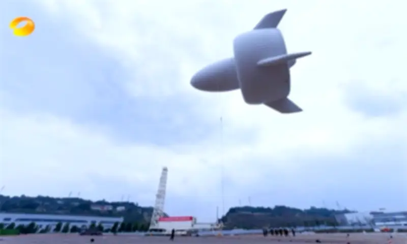 China testa dirigível eólico S2000 a 2 mil m de altitude