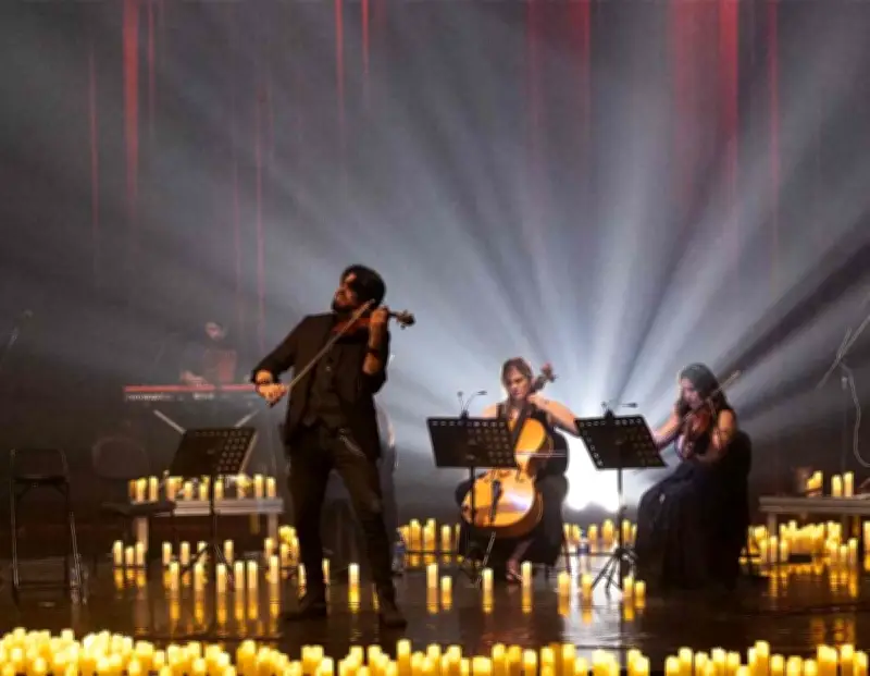 ClassRock estreia em Itaúna com concerto à luz de velas