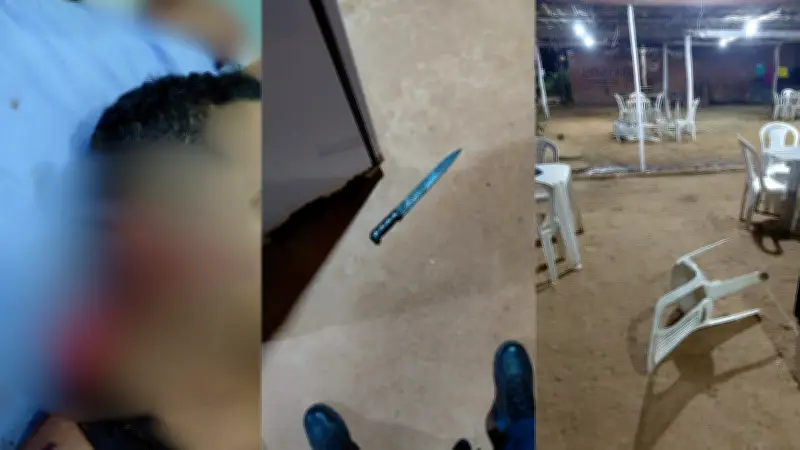 Cliente é esfaqueado por dono de bar após recusar pagamento e agredir