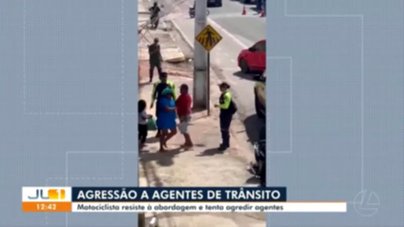 Câmera flagra agressão a agentes de trânsito durante abordagem no Pará
