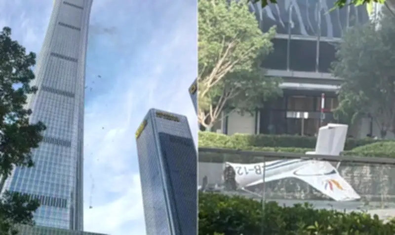 Colisão de avião com Torre Citic em Pequim mata piloto e fere 13