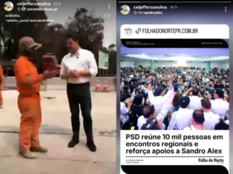 Comandante da PM do PR promove candidato de Ratinho Jr. nas redes