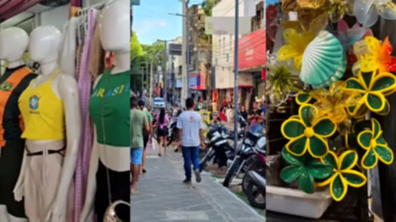 Comerciantes de Teresina veem vendas dispararem durante a Copa