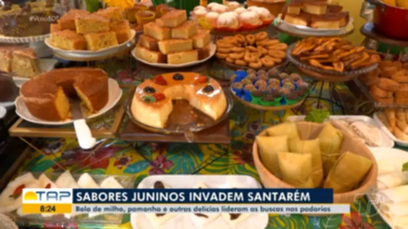 Comidas típicas juninas impulsionam vendas em padarias de Santarém