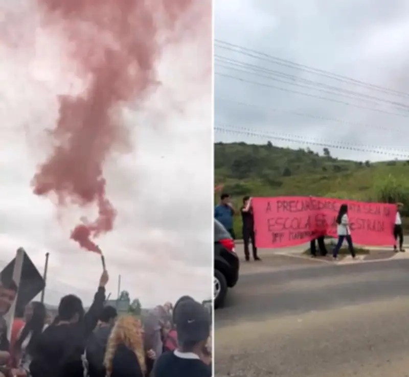 Comunidade do IFF protesta por segurança após morte na BR-356