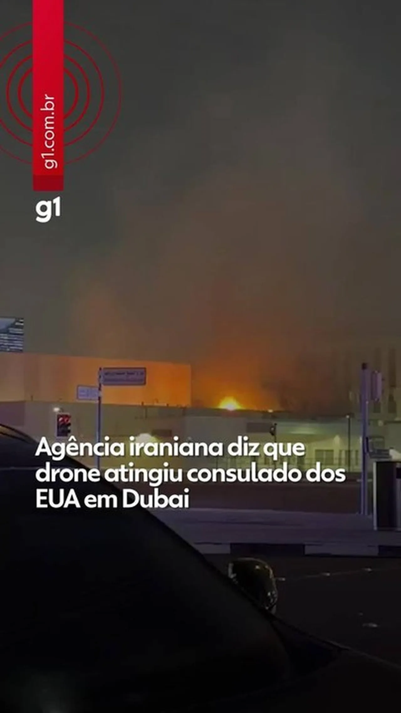 Irã afirma ter atacado consulado dos EUA em Dubai com drone