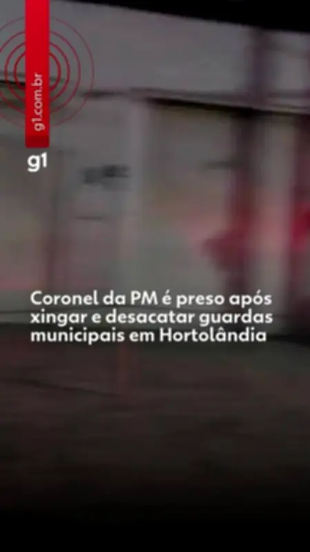 Coronel da PM preso por desacato e dano a viatura em Hortolândia