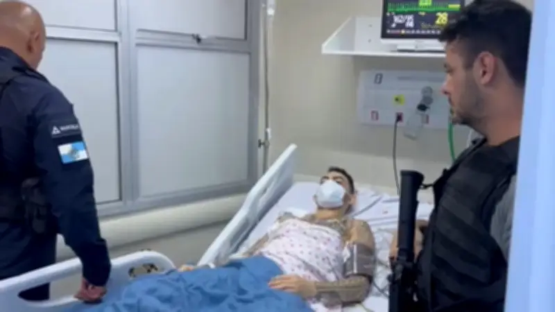 Coronel do Muquiço preso em hospital na Zona Norte do Rio
